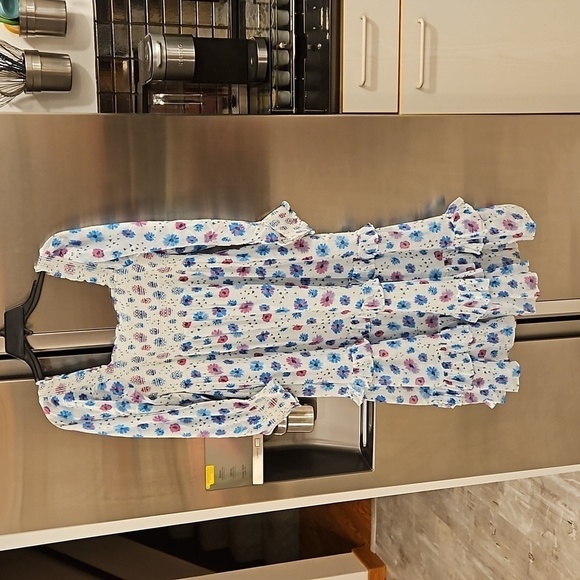 💕LOVESHACKFANCY💕 Miri Midi Dress ~ Deep Cotton Candy 1000% Cotton Size P NWT - Picture 11 of 16